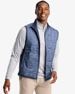 Fashion Southern Tide Abercorn Camo Performance Vest