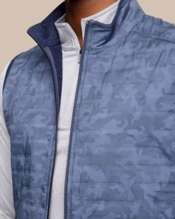 Fashion Southern Tide Abercorn Camo Performance Vest