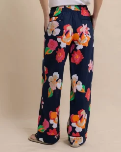 Discount Southern Tide Alain Garden Splendor Pant Dress Blue
