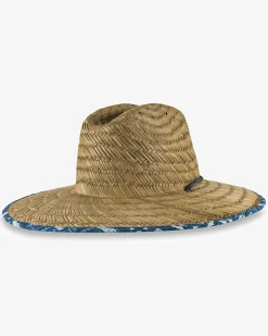 Outlet Southern Tide All Inclusive Straw Hat Aged Denim
