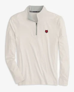 Flash Sale Southern Tide Arkansas State Red Wolves Quarter Zip Pullover Classic White