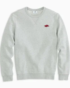 Hot Southern Tide Arkansas Upper Deck Pullover Sweatshirt