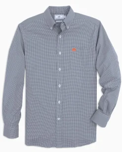 Sale Southern Tide Auburn Tigers Gingham Button Down Shirt