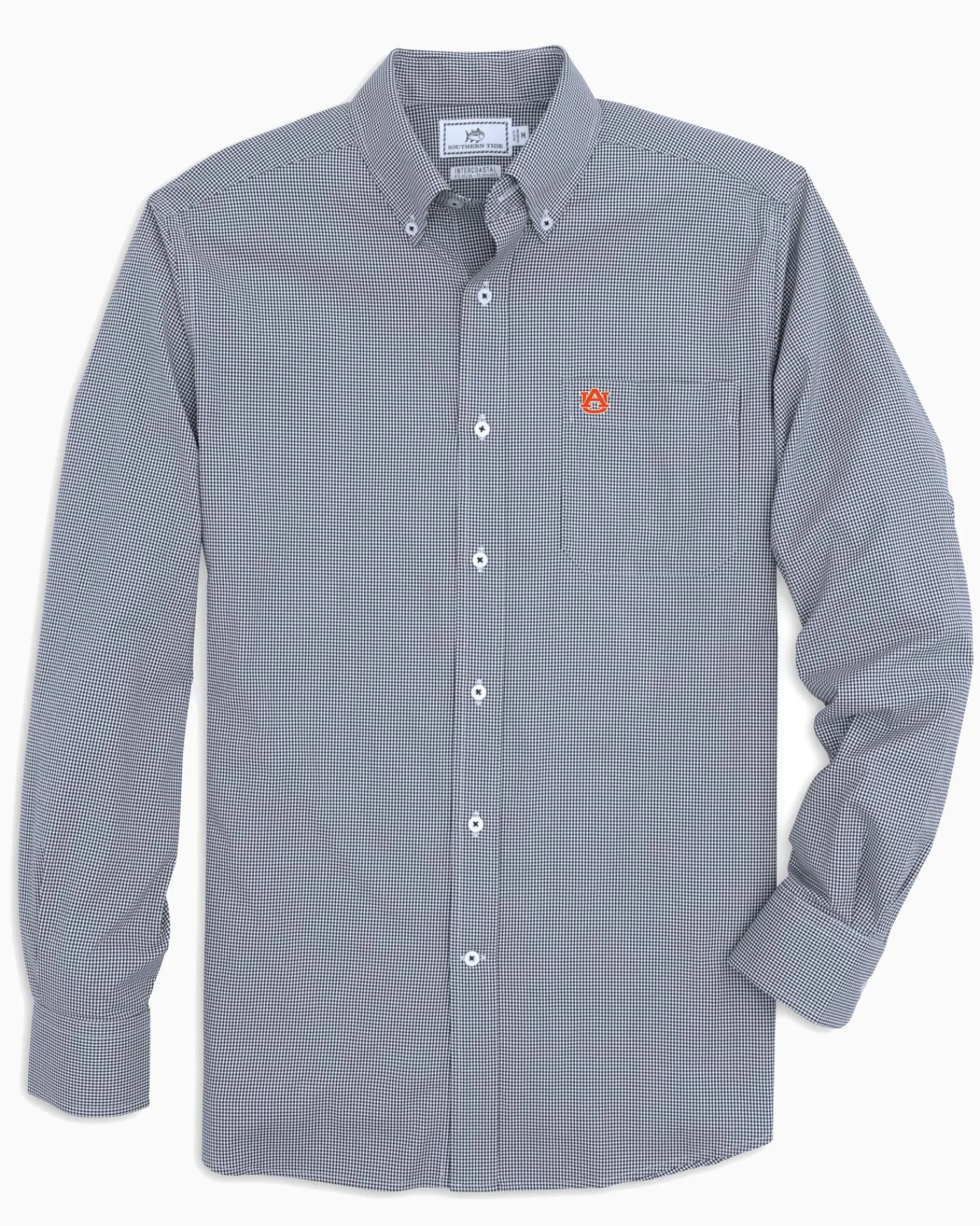 Sale Southern Tide Auburn Tigers Gingham Button Down Shirt