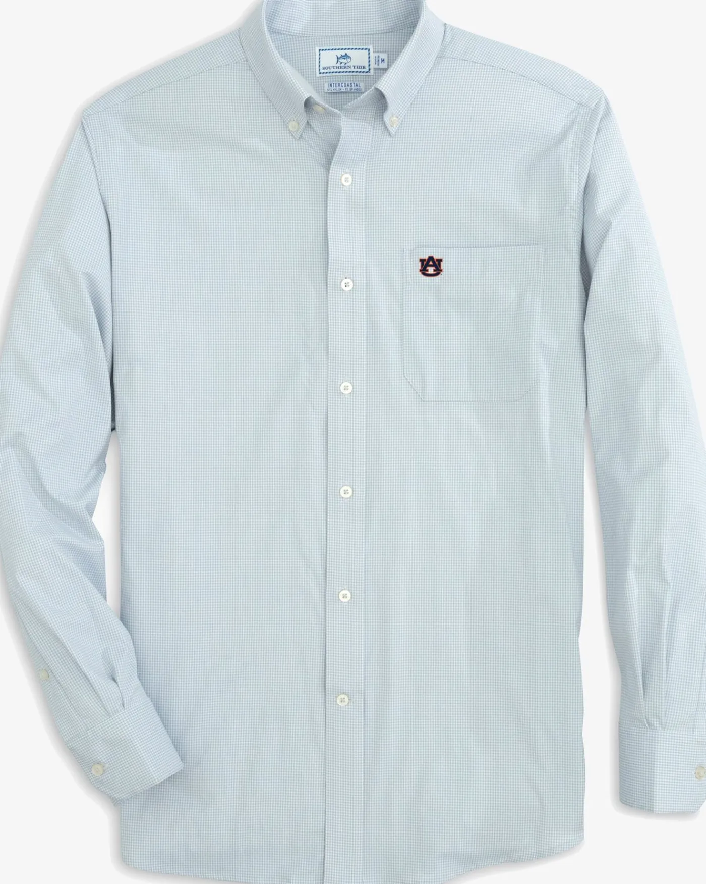 Sale Southern Tide Auburn Tigers Gingham Button Down Shirt