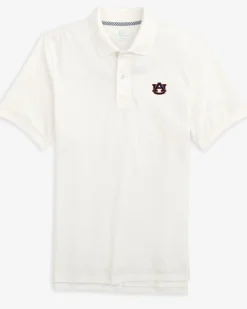 Outlet Southern Tide Auburn Tigers Skipjack Polo Classic White