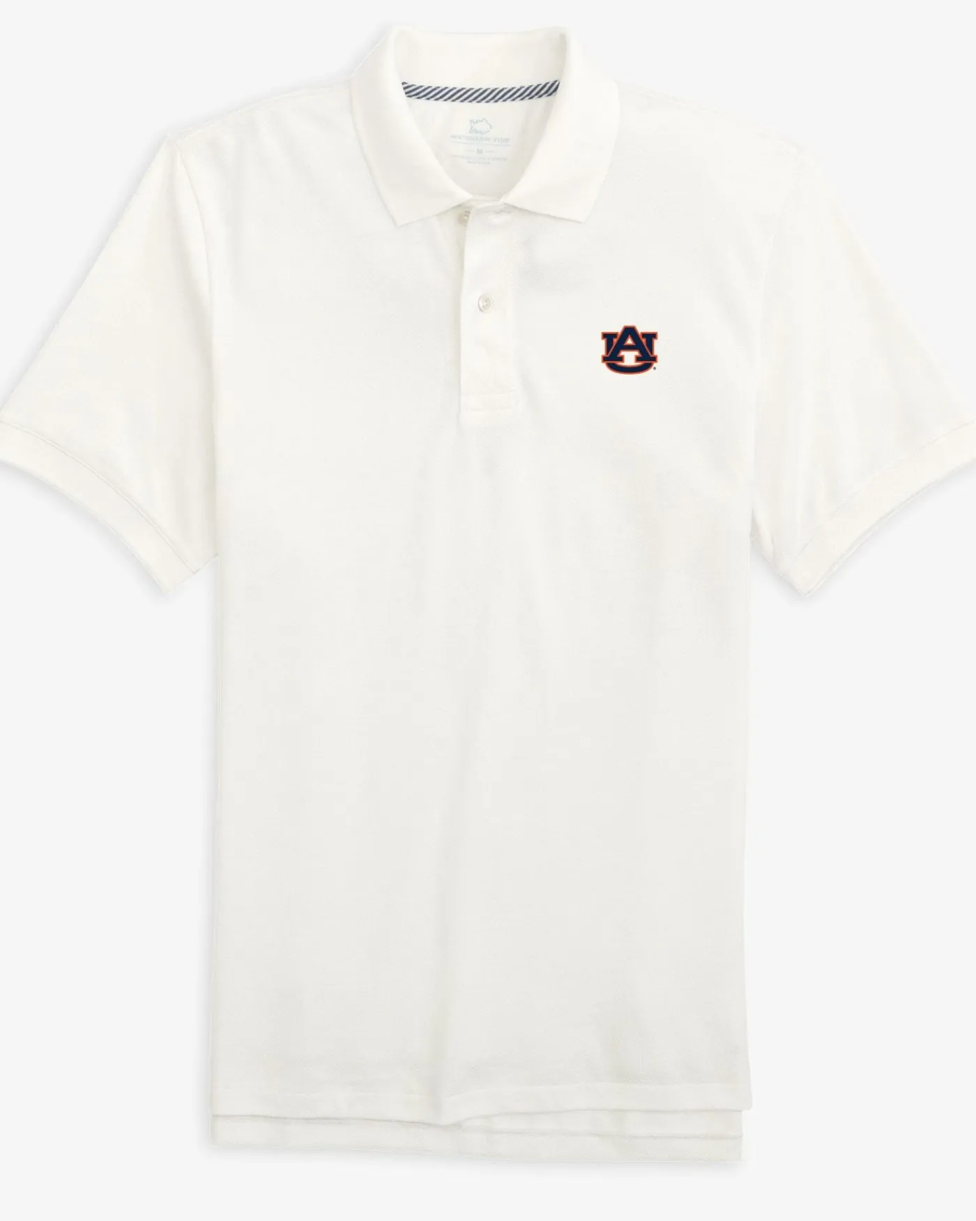 Outlet Southern Tide Auburn Tigers Skipjack Polo Classic White