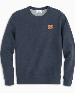Store Southern Tide Auburn Upper Deck Pullover Sweatshirt