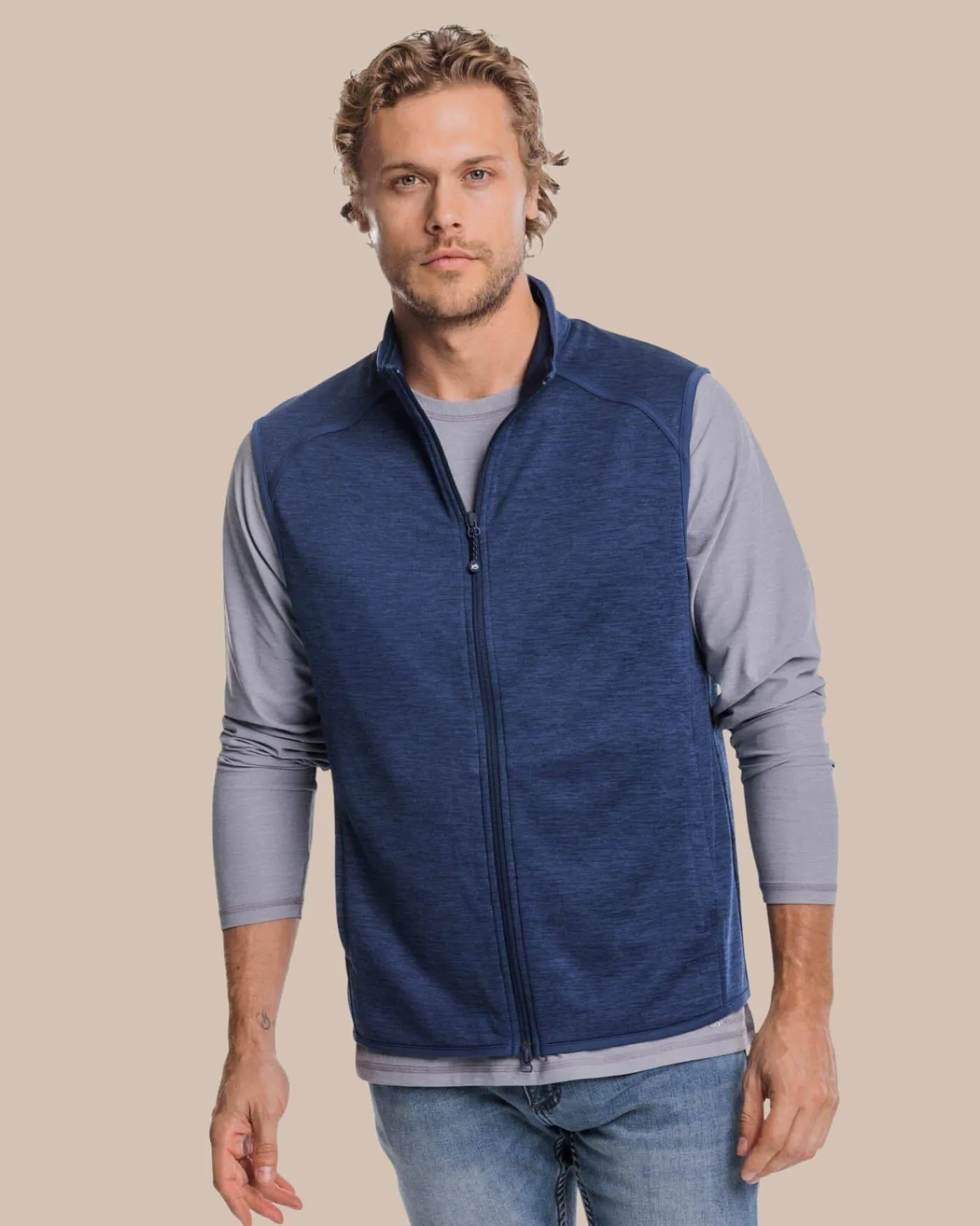 Cheap Southern Tide Baybrook Heather Vest
