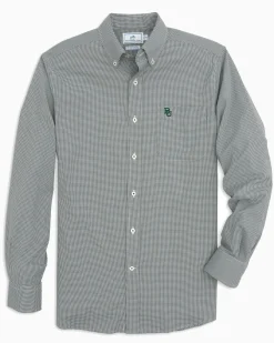 Best Southern Tide Baylor Gingham Button Down Shirt Black