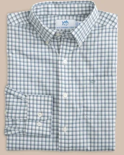 Discount Southern Tide Bellevue Plaid Sport Shirt