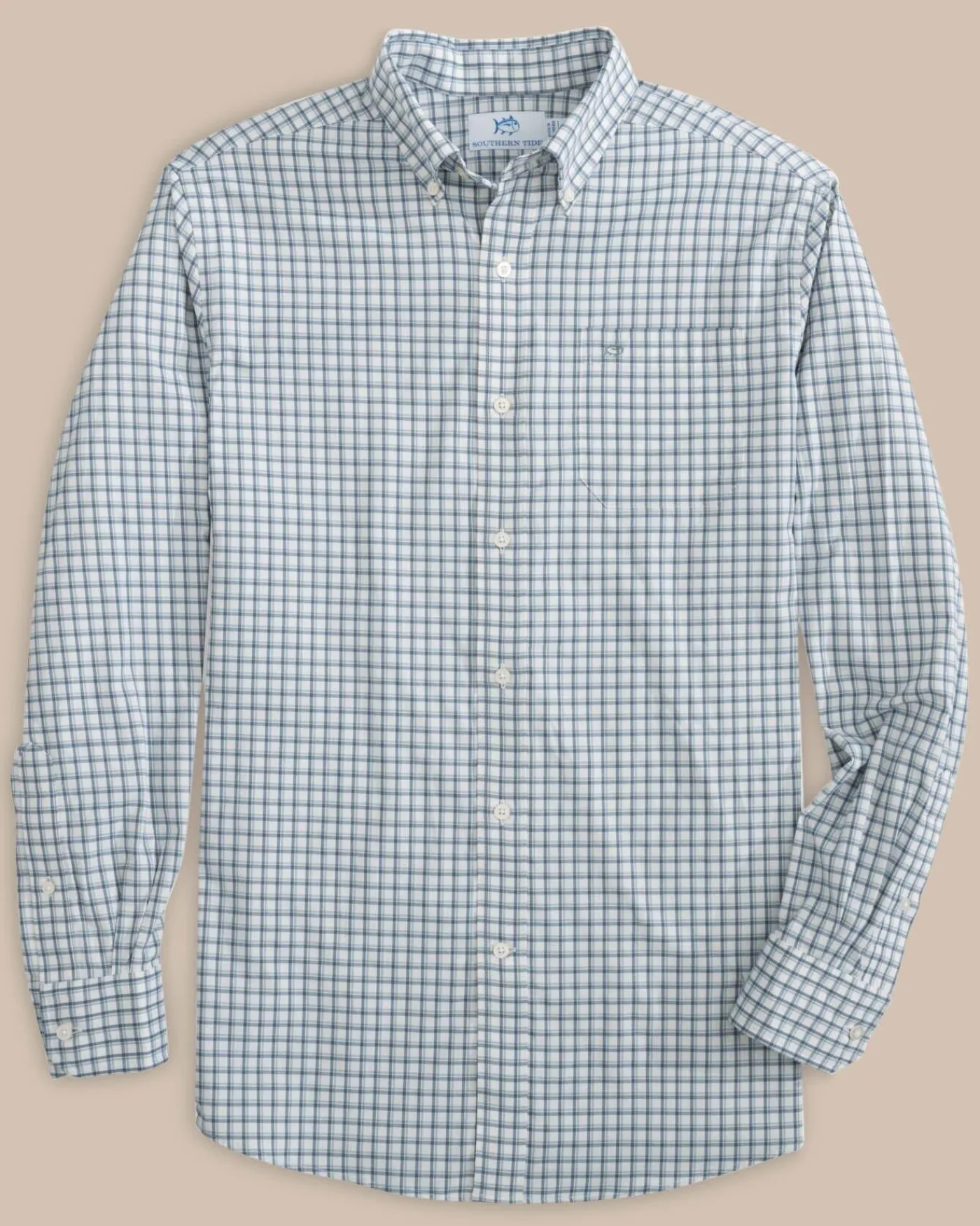 Discount Southern Tide Bellevue Plaid Sport Shirt