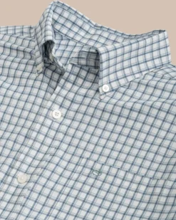 Discount Southern Tide Bellevue Plaid Sport Shirt
