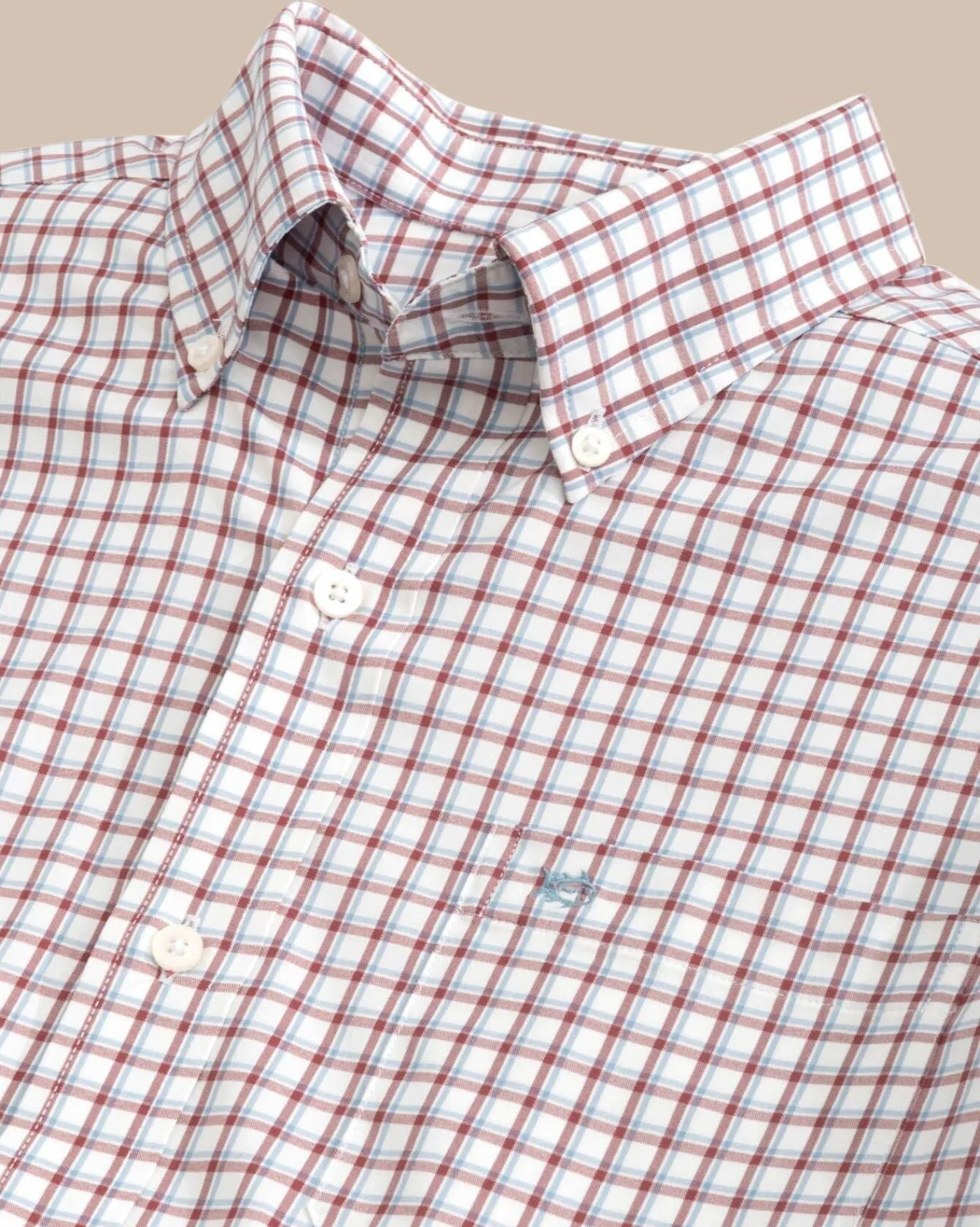 Discount Southern Tide Bellevue Plaid Sport Shirt