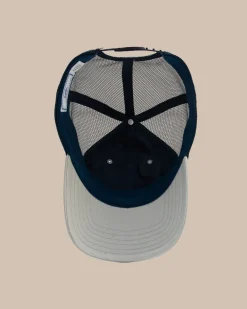 Fashion Southern Tide Big Tuna Trucker Hat Light Grey