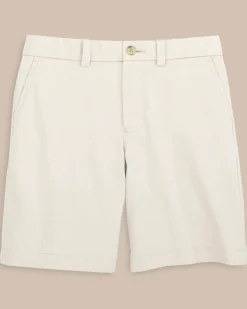 Best Sale Southern Tide Boys Channel Marker Khaki Short