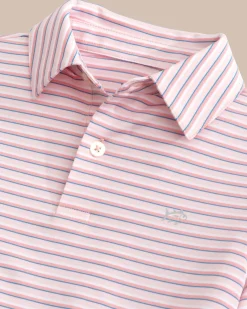 Sale Southern Tide Boys Driver Carova Stripe Polo Shirt