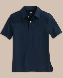 Cheap Southern Tide Boys Driver Performance Polo Shirt