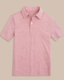 Hot Southern Tide Boys Driver Spacedye Polo Shirt