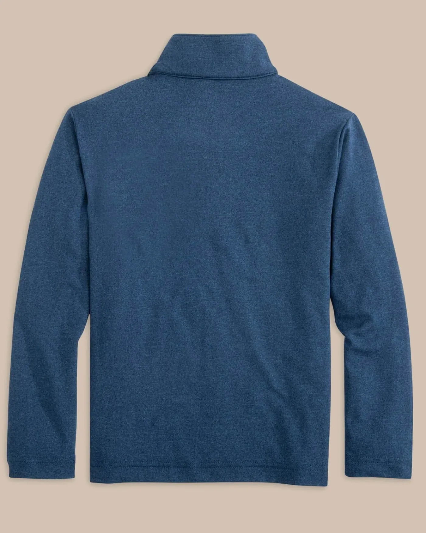 Fashion Southern Tide Boys Heather Cruiser Quarter Zip Heather Dress Blue