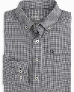 Outlet Southern Tide Boys Mini Gingham Intercoastal Button Down Shirt