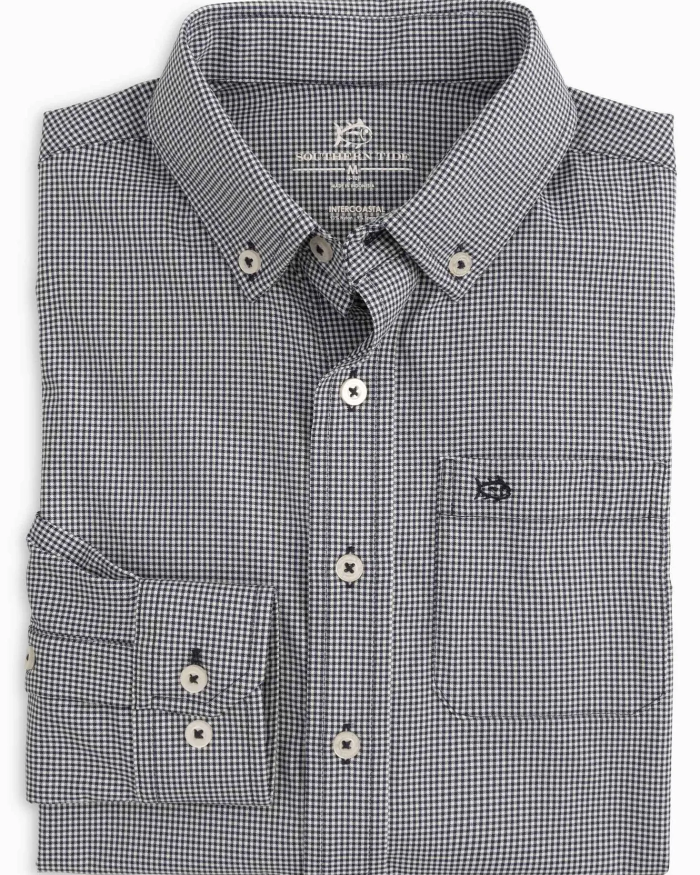 Outlet Southern Tide Boys Mini Gingham Intercoastal Button Down Shirt