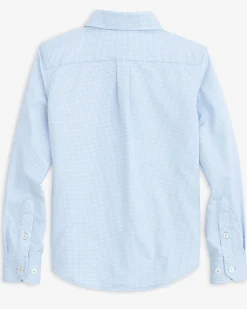 Outlet Southern Tide Boys Mini Gingham Intercoastal Button Down Shirt