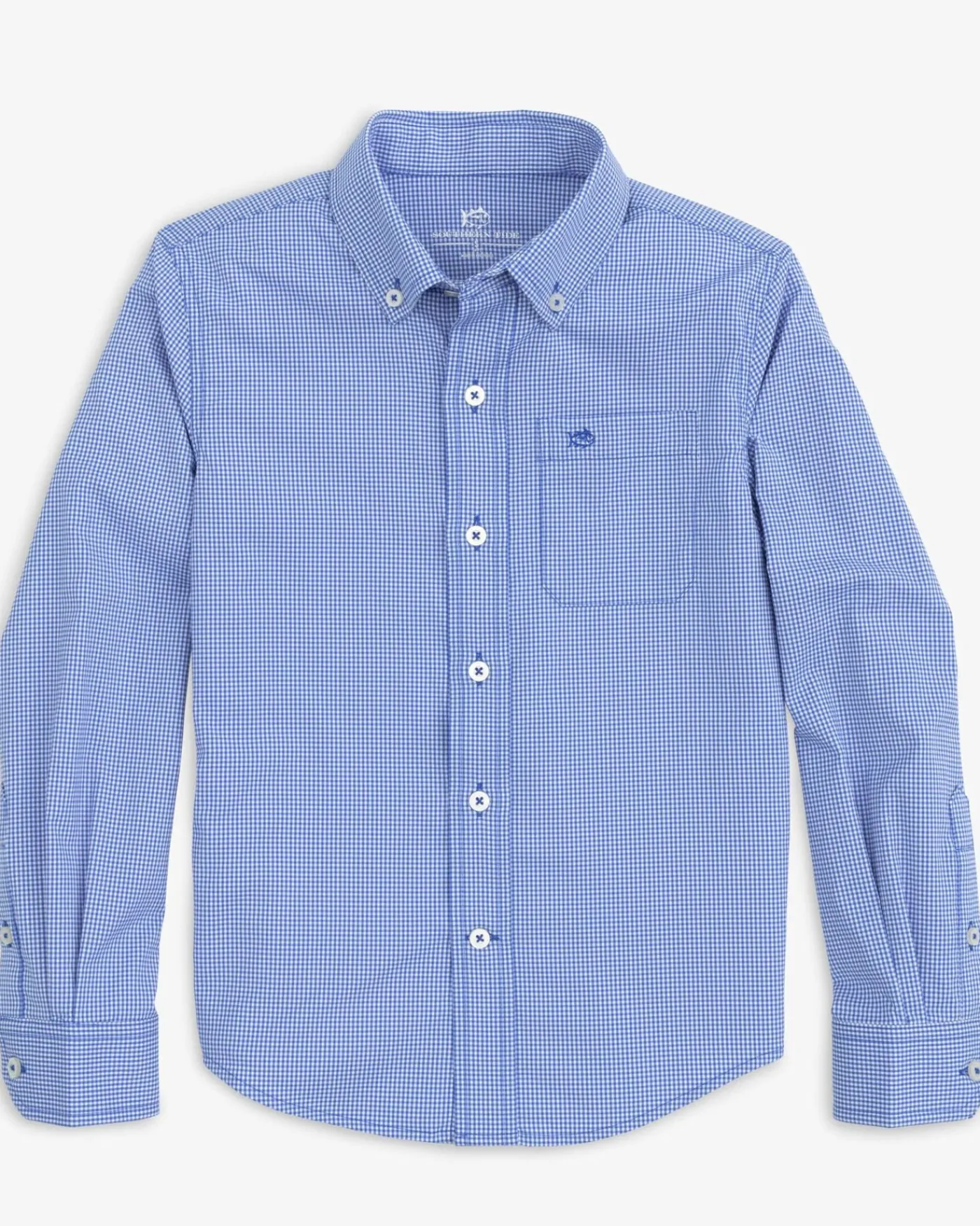 Outlet Southern Tide Boys Mini Gingham Intercoastal Button Down Shirt