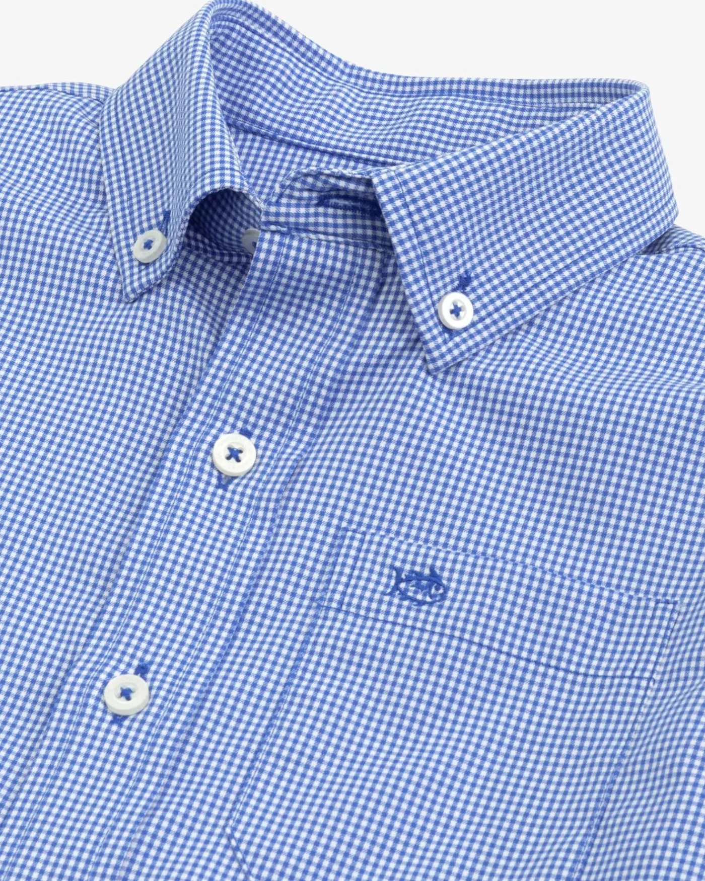 Outlet Southern Tide Boys Mini Gingham Intercoastal Button Down Shirt