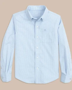 Outlet Southern Tide Boys Mini Gingham Intercoastal Button Down Shirt