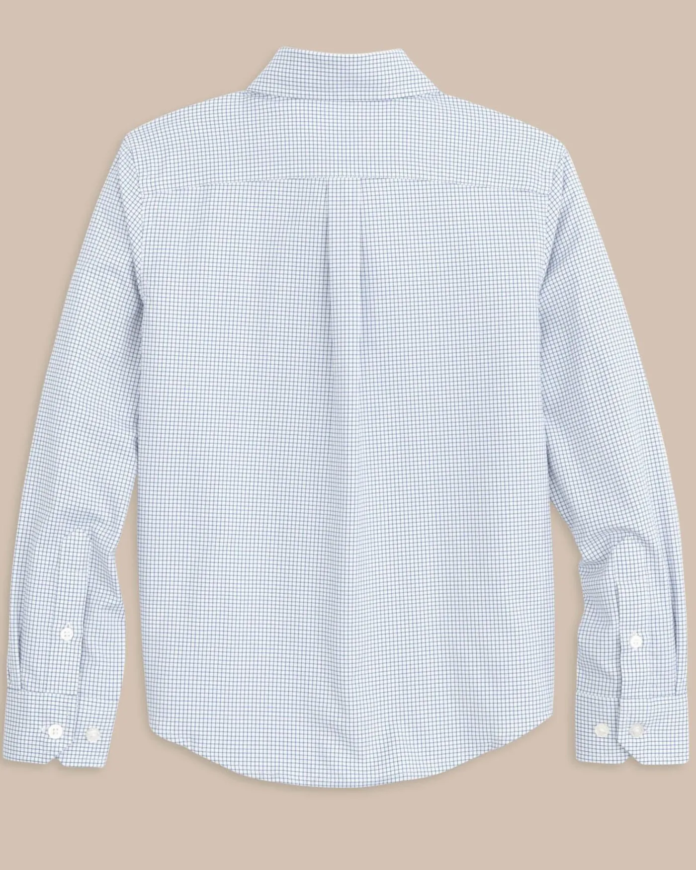 Best Southern Tide Boys Rosemont Tattersall Intercoastal Sport Shirt Seven Seas Blue