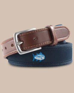 Fashion Southern Tide Boys Skipjack Ribbon Belt