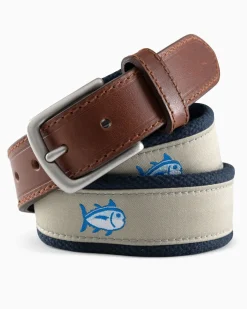 Fashion Southern Tide Boys Skipjack Ribbon Belt