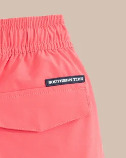 Hot Southern Tide Boys Solid Swim Trunk 2.0
