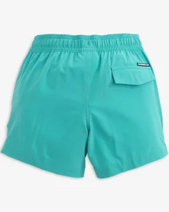 Hot Southern Tide Boys Solid Swim Trunk 2.0