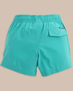 Hot Southern Tide Boys Solid Swim Trunk 2.0