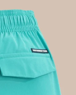 Hot Southern Tide Boys Solid Swim Trunk 2.0