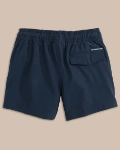 Hot Southern Tide Boys Solid Swim Trunk 2.0