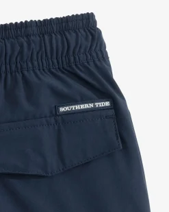 Hot Southern Tide Boys Solid Swim Trunk 2.0