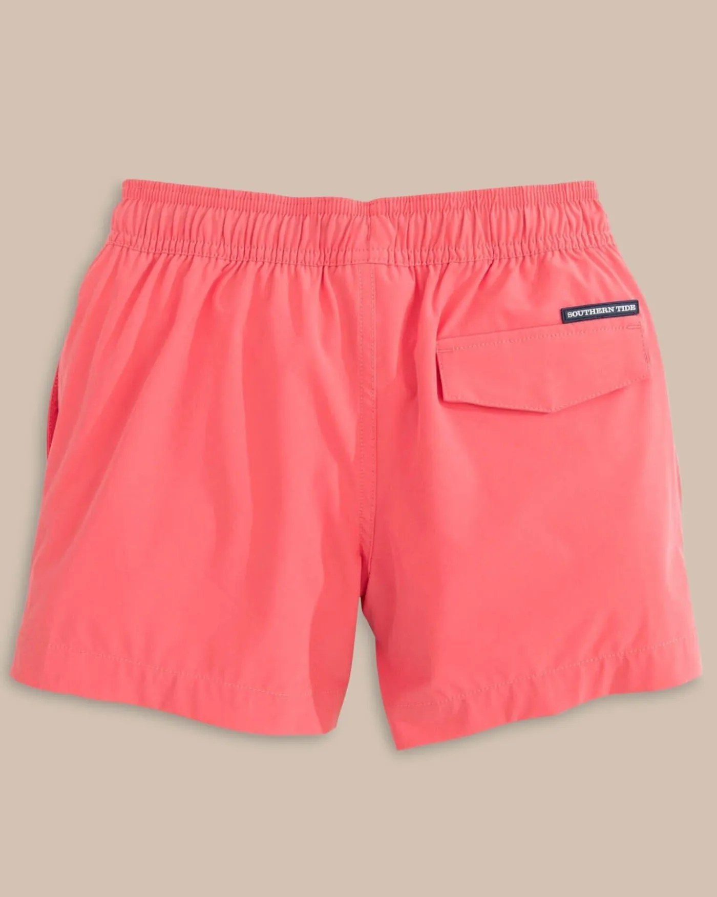 Hot Southern Tide Boys Solid Swim Trunk 2.0