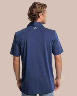 Fashion Southern Tide Brenton Chest Stripe Performance Polo