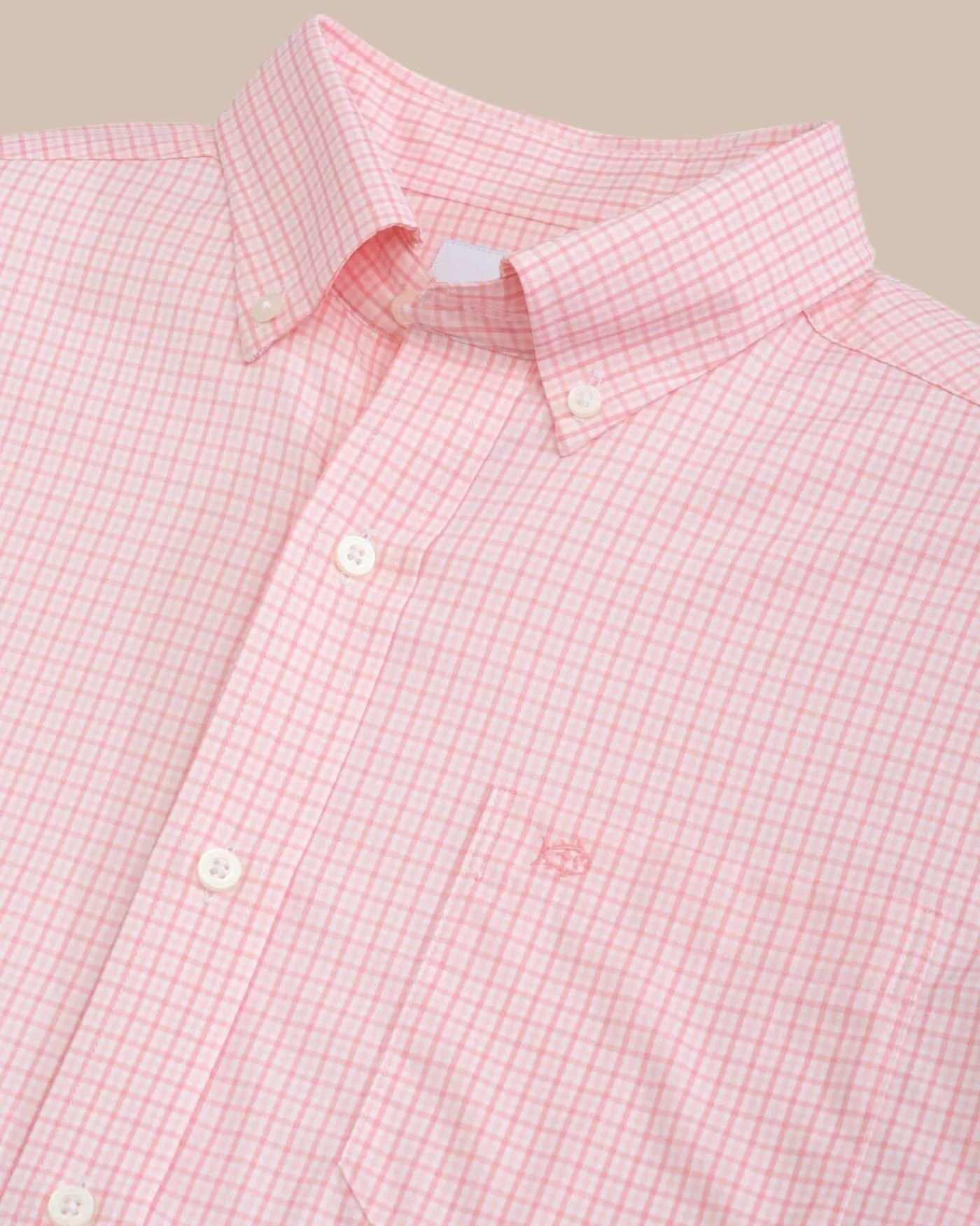 Clearance Southern Tide Brrr° Intercoastal Mcbee Check Long Sleeve Sport Shirt
