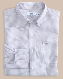 Clearance Southern Tide Brrr° Intercoastal Mcbee Check Long Sleeve Sport Shirt