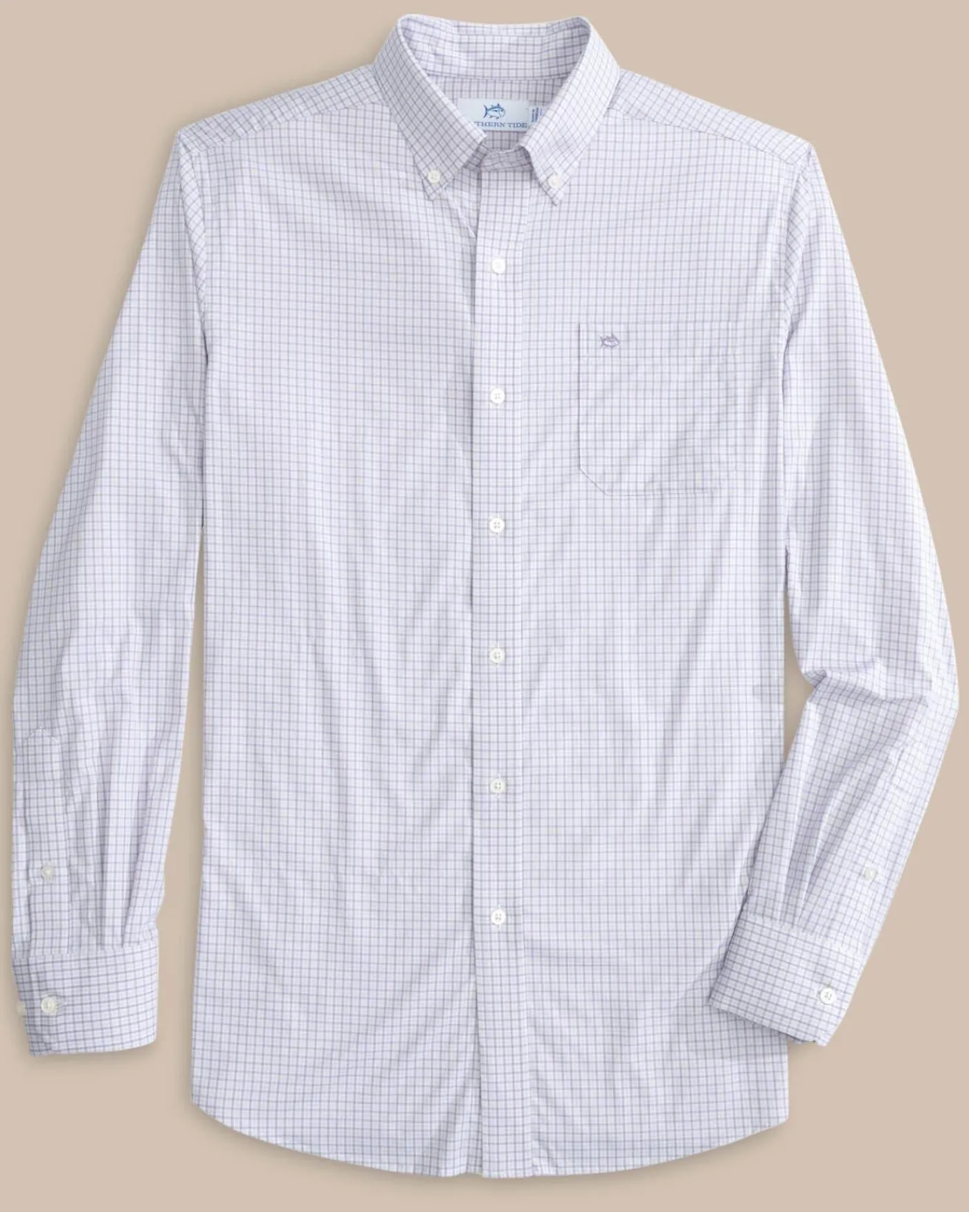 Clearance Southern Tide Brrr° Intercoastal Mcbee Check Long Sleeve Sport Shirt