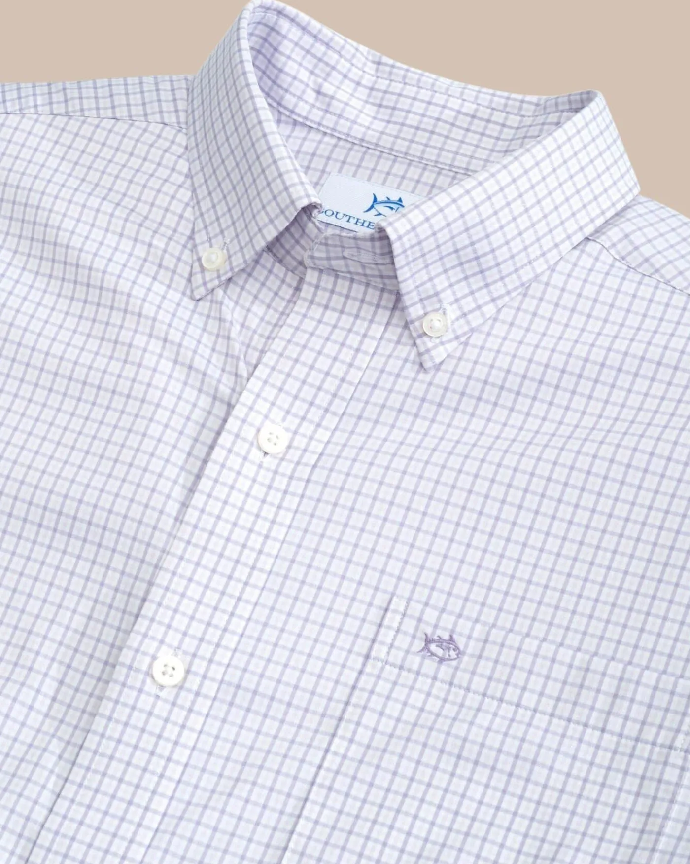 Clearance Southern Tide Brrr° Intercoastal Mcbee Check Long Sleeve Sport Shirt