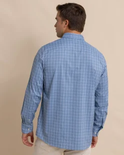 Hot Southern Tide Brrr° Intercoastal Pettigru Plaid Long Sleeve Sport Shirt