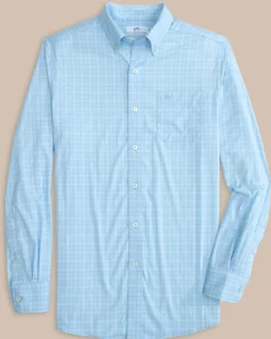 Hot Southern Tide Brrr° Intercoastal Pettigru Plaid Long Sleeve Sport Shirt