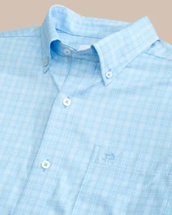 Hot Southern Tide Brrr° Intercoastal Pettigru Plaid Long Sleeve Sport Shirt