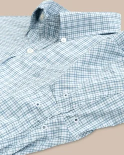 Shop Southern Tide Brrr° Intercoastal Poinsett Plaid Long Sleeve Sport Shirt