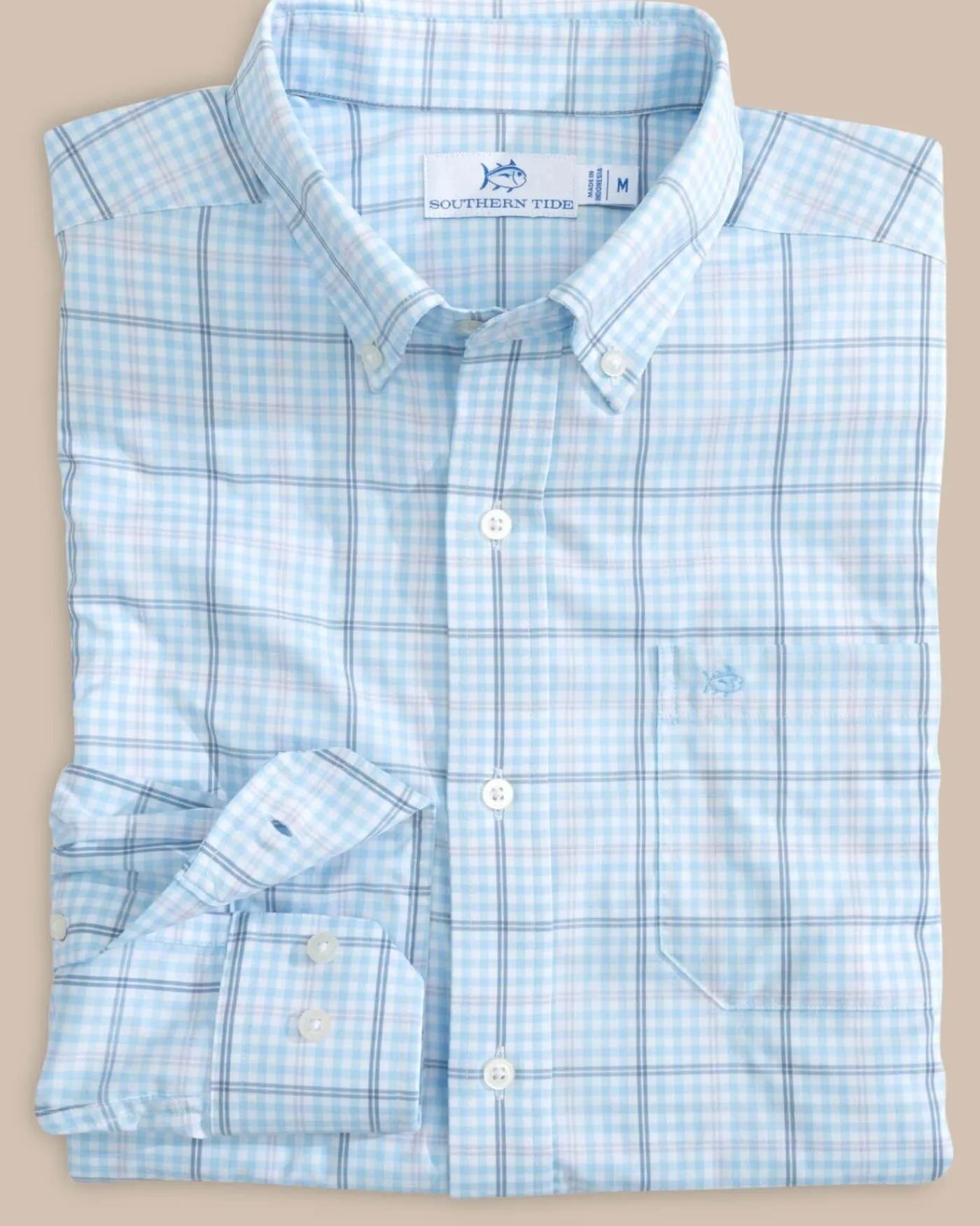 Online Southern Tide Brrr° Intercoastal Rainer Check Long Sleeve Sport Shirt